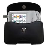 Horizontal Leather Case with Belt Clip/Loop for the Handspring Treo 300