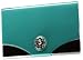 Danielle Classic Couture Business Card Holder, Turquoise