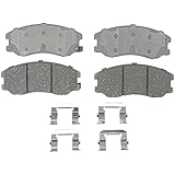 ACDelco 14D1264CH Advantage Ceramic Front Disc Brake Pad Set with Hardware