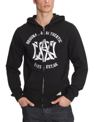 VANS Herren Pullover LOCKUP ZIP HO Black, XL Preisvergleich
