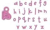 Karen Foster Design Scraparatus Die Set Giddy Lowercase Alphabet