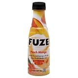 Fuze Peach Mango, 16.9-Ounce Bottles (Pack of 12)