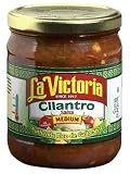 La Victoria Salsa Cilantro Medium - 12 oz by La Victoria