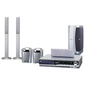 JVC TH-C50 5-disc Changer 5.1-Channel Complete Home Theater System