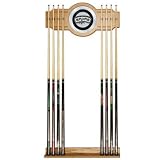San Antonio Spurs NBA Billiard Cue Rack with Mirror