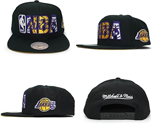 Los Angeles Lakers Black Two Tone Reflective Hat
