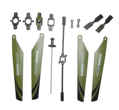 258 Army Defender 3.5 Channel Gyroscope RC Helicopter (Medium) - Blade Set