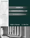 American Constitutional Law: The Structure of Government, Volume I (American Constitutional Law) image