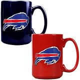 NFL Buffalo Bills Two Piece Ceramic Mug Set - Primary Logo