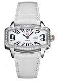 Michele Women's MWW08C000001 Coquette Retro Diamond Leather Watch