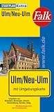 Falk Stadtplan Extra Standardfaltung Ulm / Neu-Ulm