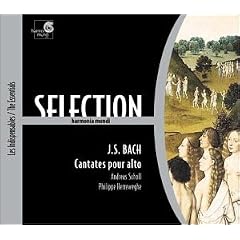 Bach: Cantatas for alto (BWV 170, 54, 35) /Scholl � Herreweghe