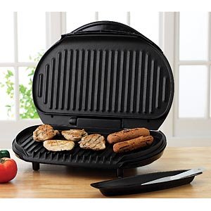 GEORGE FOREMAN GR36B Grill Jumbo Size Black