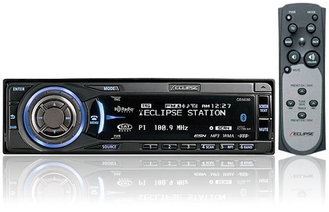 CD5030 - Eclipse CD/MP3/USB/iPod Player with Built-in Bluetooth Technology