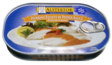 Herring Fillets in Pepper Sauce (Alstertor) 200g by parthenonfoods.com