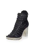 BARACHINI&BARACHINI Sandalias de tacón Am4745A (Negro)