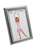 Inov8 British Made Traditional Picture / Photo Frame 8 X 6 Size - 20cm x 15cm x 1.3cm / Value Silver 4PK