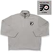 Philadelphia Flyers NHL "Glacier" Fleece Pullover Sweatshirt (Gray Heather)