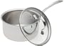 Calphalon Tri-Ply Stainless 2-1/2-Quart Saucepan with Glass Lid