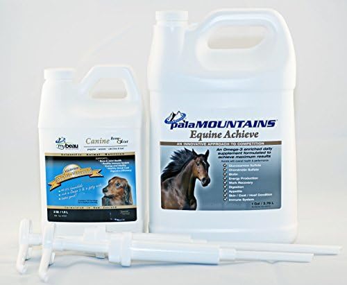 MyBeau & palaMOUNTAINS Companion Package H with Canine Bone and Joint and Equine Achieve Supplements