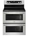 Frigidaire FGEF306TMF Gallery 30 Freestanding Electric Double Oven Range - Stainless Steel