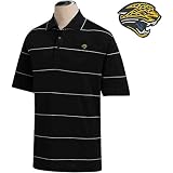 Cutter & Buck Jacksonville Jaguars Mens Precedent Stripe Polo
