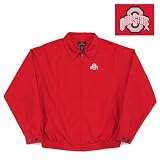 Antigua Ohio St. Buckeyes Men's Academy Jacket
