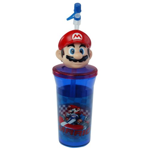 New Super Mario Bottle Tumbler Toys Perfect for Birthday Party Favor Goodie bags - WONDERS SHOP USA