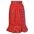 Zen Zen Chef - Warm Girly Kitchen Apron - Reds