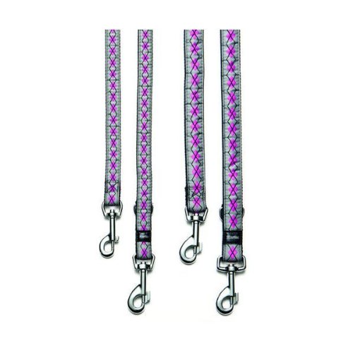 Karlie Art Joy Plus F&uuml;hrleine, 20 mm 200 cm Rhombus, pink Preisvergleich