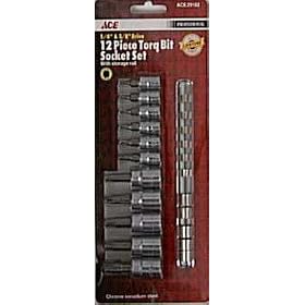 Ace 12 Pc. Torx Bit Socket Set (29192A)