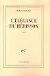 L'�l�gance du h�risson