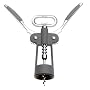 Pedrini Wine & Bar 8-Inch Corkscrew, Soft Finish