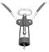 Kitchen & Housewares : Pedrini Wine & Bar 8-Inch Corkscrew, Soft Finish
