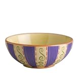 Pfaltzgraff Villa della Luna Stripe 24-Ounce Soup Cereal Bowl, Set of 4