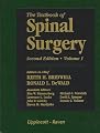 The Textbook of Spinal Surgery (2-volume set)