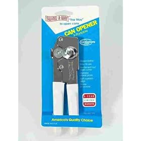 Amco Swing-A-Way 107WH Compact Can Opener, White by Amco