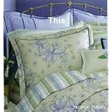 Liz Claiborne - Villager Tropical Punch Euro Sham