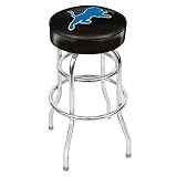 Detroit Lions Backless Swivel Sports Bar Stool