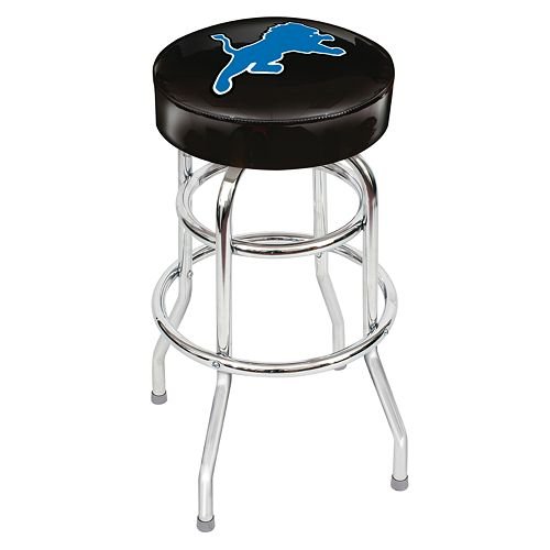 Detroit Lions Backless Swivel Sports Bar Stool