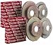 Brembo 35575 Front Crossed Drilled Rotor