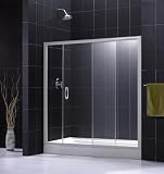 DreamLine SHDR-1060726-01 Infinity Sliding Shower Door, Chrome