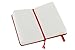 Moleskine Classic Notebook, Extra Small, Ruled, Red, Hard Cover (2.5 x 4)