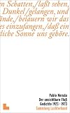 Der unsichtbare Flu�: Ein Lesebuch. Gedichte: Gedichte 1923 - 1973