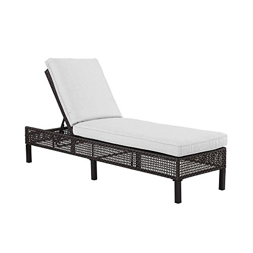Fenton Adjustable Patio Chaise Lounge with Bare Cushion !! - Adazxegorovzx