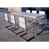 luna - mesa alta dining table by gandia blasco