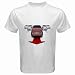 Men's Customized CAR VEHICLE TRANSPORT 100% Cotton White T-shirt