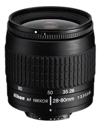 Nikon 28-80mm/3,3-5,6 G Zoom-Objektiv schwarz Nikon 28-80mm/3,3-5,6 G Zoom-Objektiv schwarz