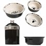 Castlemere Creations Urban Paws Dog Dish 6.25"