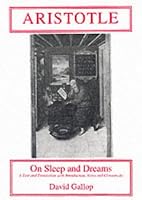 Aristotle: On Sleep and Dreams (Classical Texts)